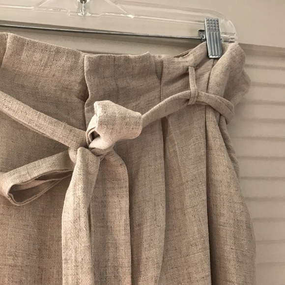 FIRST MONDAY Linen Ankle Pants NWOT! - Picture 2 of 8